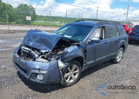 2013 Subaru Outback 2.5I Premium из США, поврежденный, VIN 4S4BRCBC6D3292700
